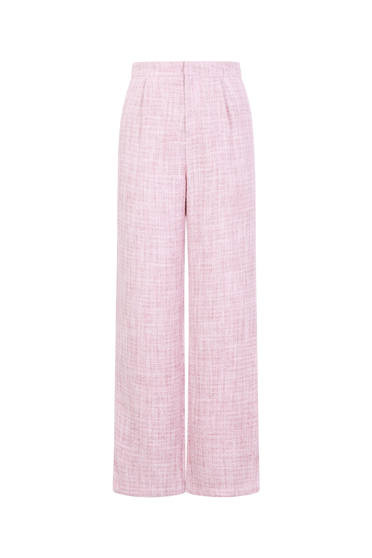 Fibra de poliéster (poliéster) Pantalones rectos A cuadros Ropa elegante Otoño/Invierno