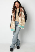 Bufanda de sonrisa colorida