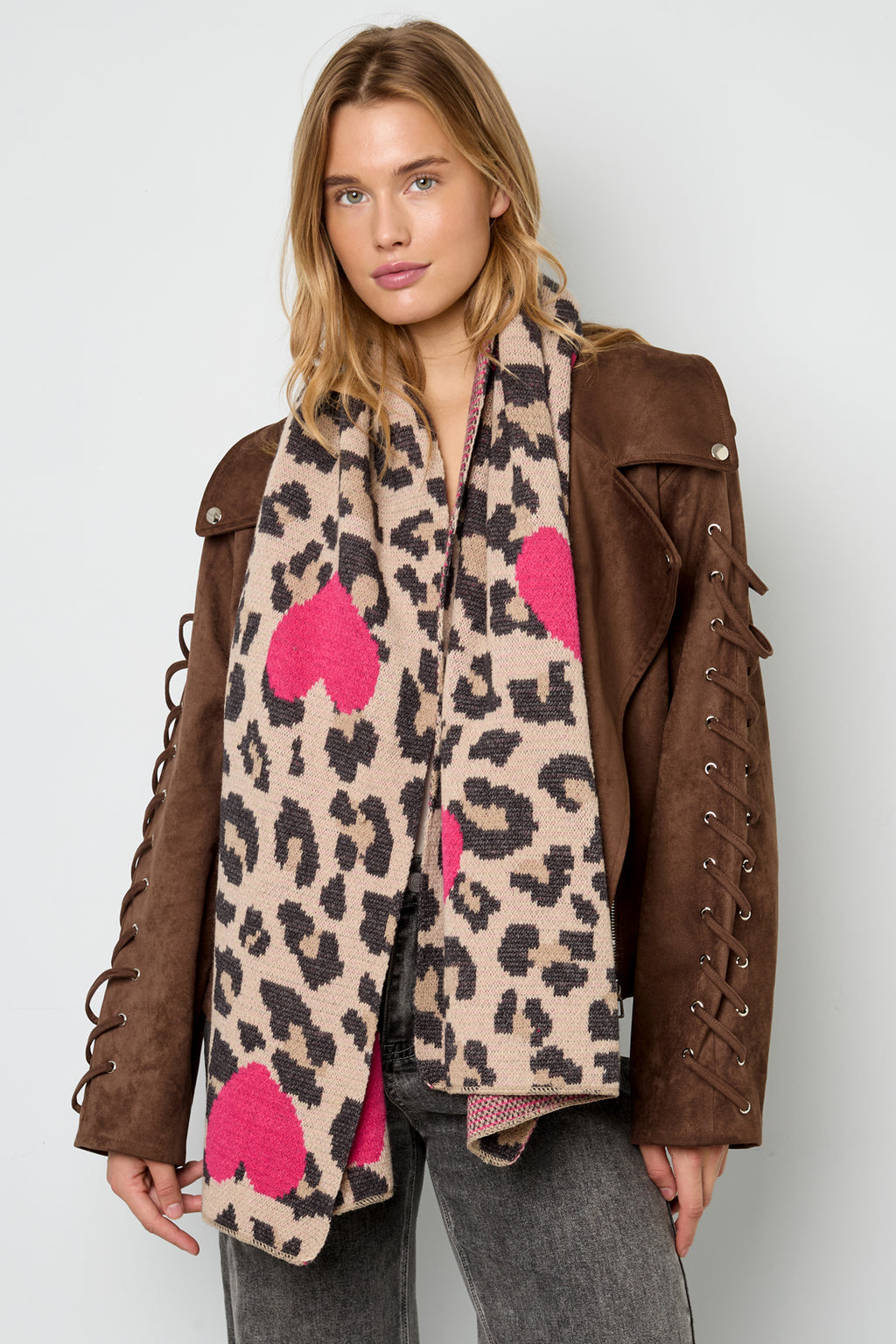 Bufandas de invierno Corazón Casual Acrílico Accesorios diarios