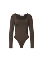 Body moldeador de nailon Color sólido Básico Todo ajuste Ropa