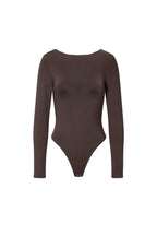 Body moldeador de nailon Color sólido Básico Todo ajuste Ropa