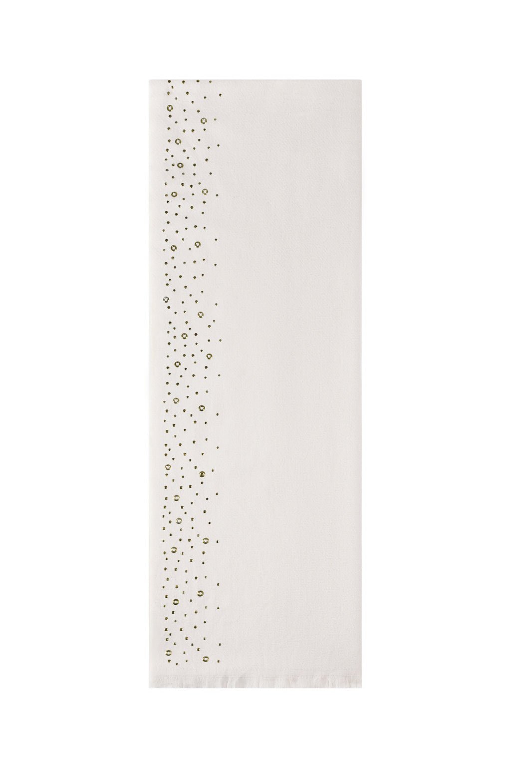 Bufanda de invierno con piedras