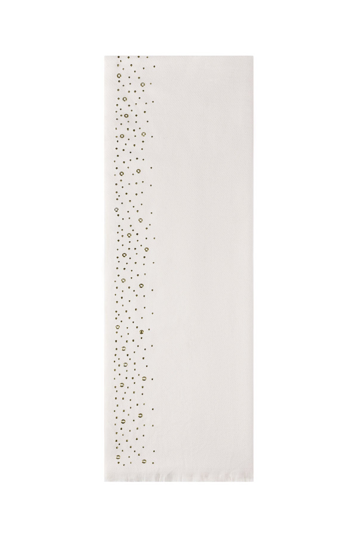 Bufanda de invierno con piedras