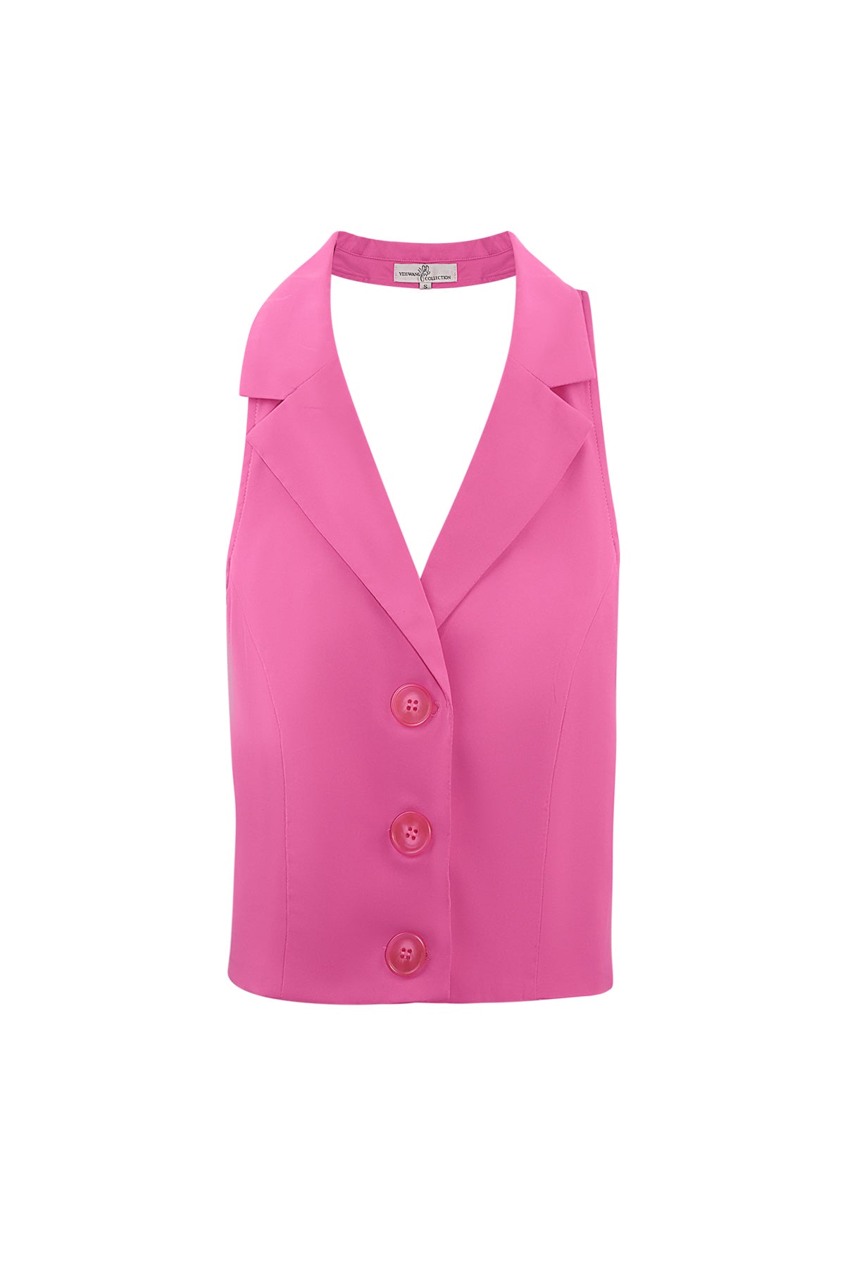 Simple pastel halter top