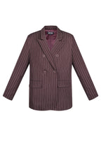 Pinstripe Blazer