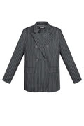 Pinstripe Blazer