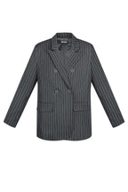 Pinstripe Blazer