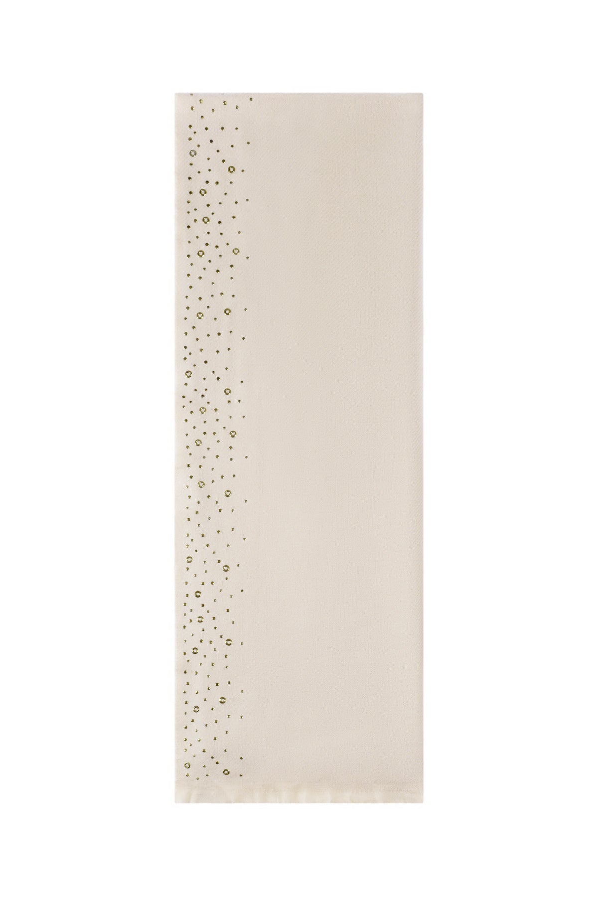 Bufanda de invierno con piedras