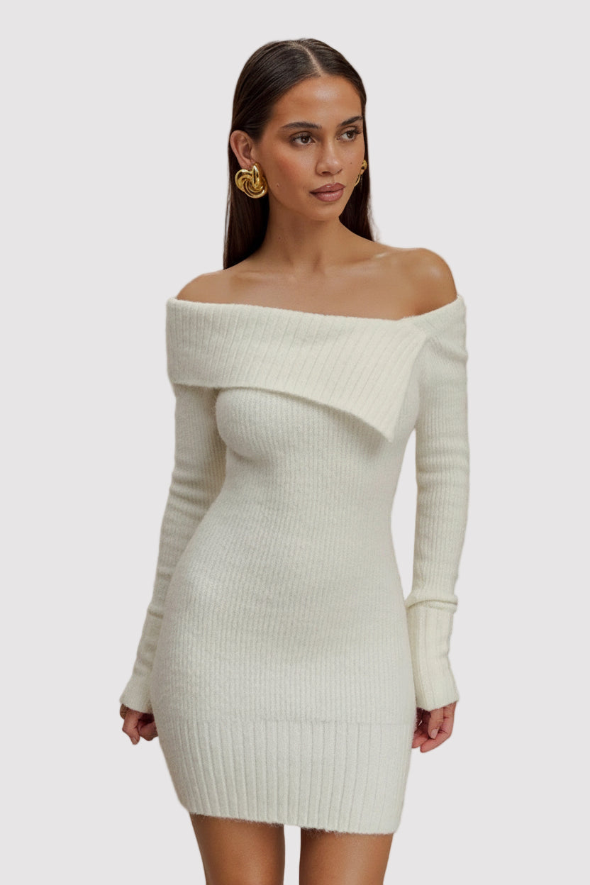 Mini vestido de punto