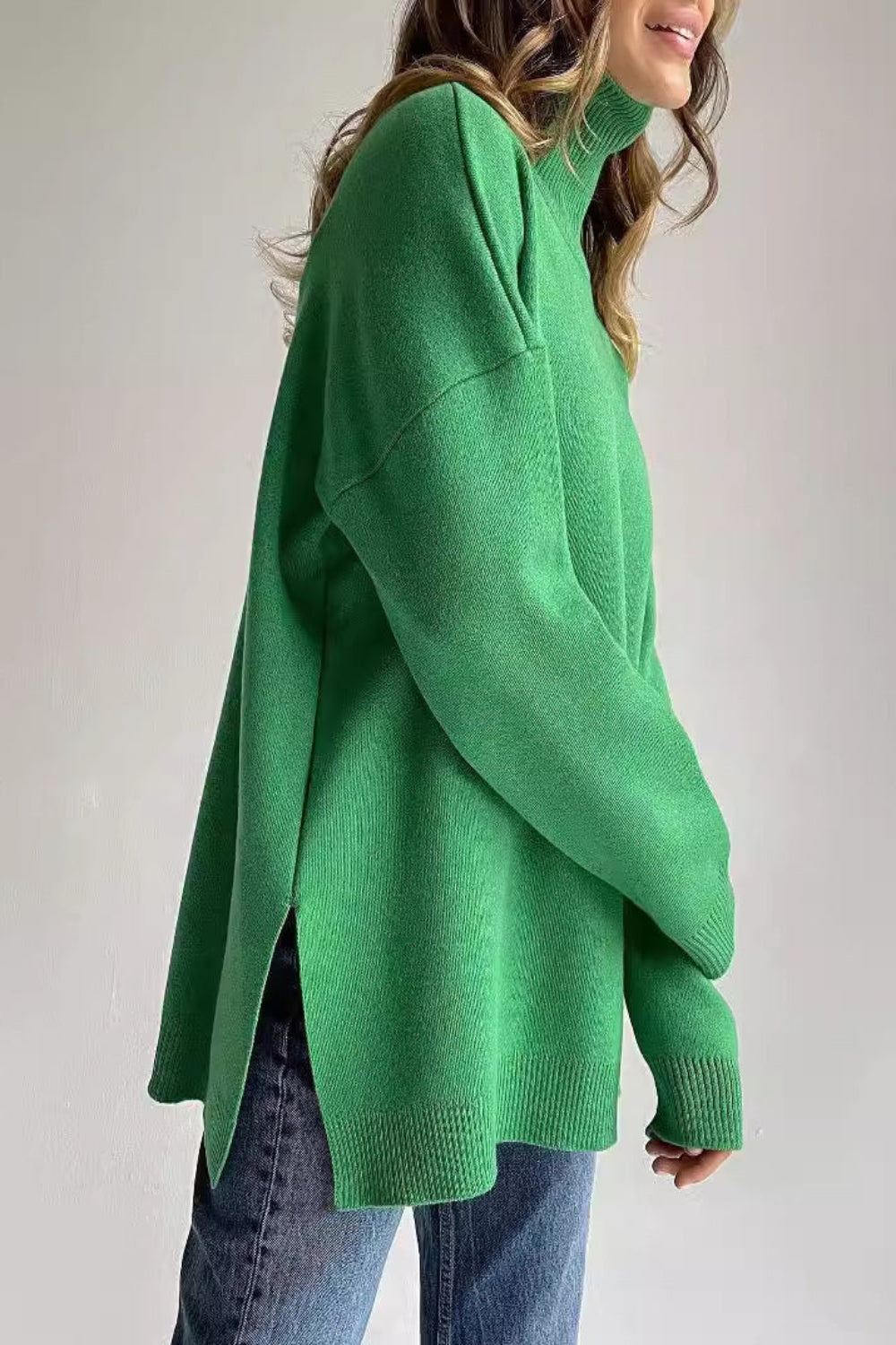 Suéter de cuello alto