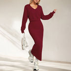 Vestido largo + chaqueta