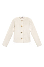 Chaqueta de piel sintética