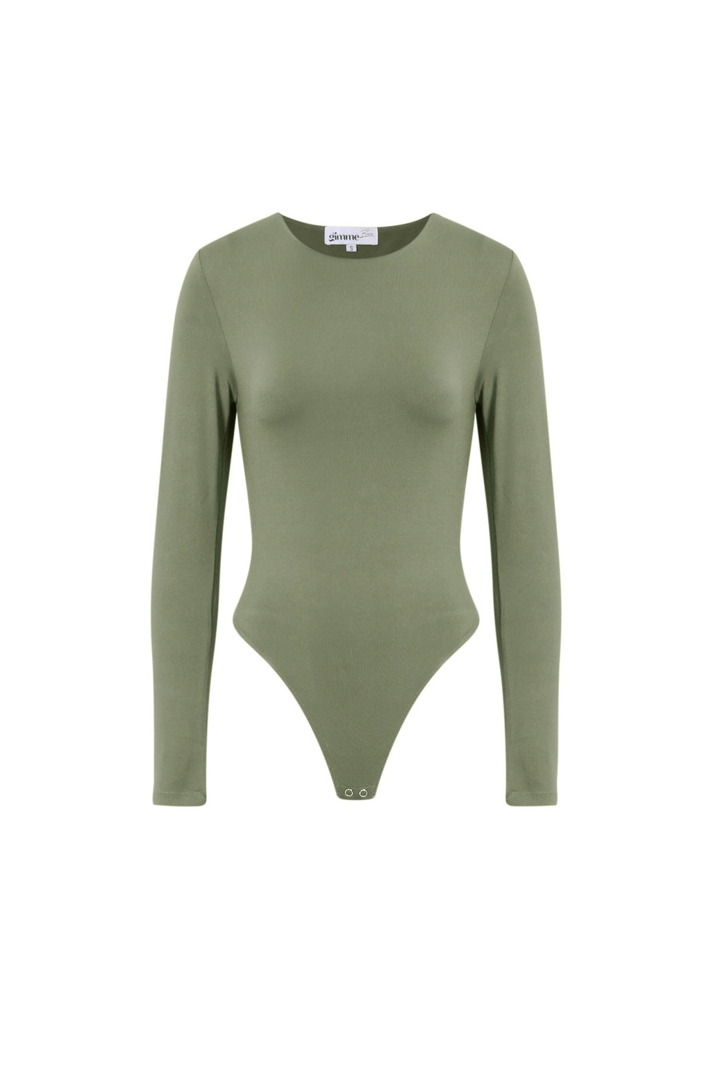 Body moldeador de nailon Color sólido Básico Todo ajuste Ropa