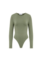 Body moldeador de nailon Color sólido Básico Todo ajuste Ropa