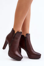  Heel boots model 189051 Step in style 