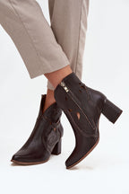  Heel boots model 219130 Step in style 