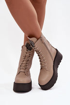  Platform boots model 219269 Step in style 