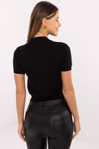  Short sleeve sweater model 219973 Factory Price 