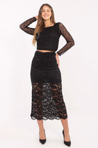  Lace skirt model 220324 Italy Moda 