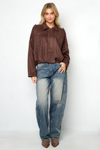 Chaqueta de gamuza Kylie