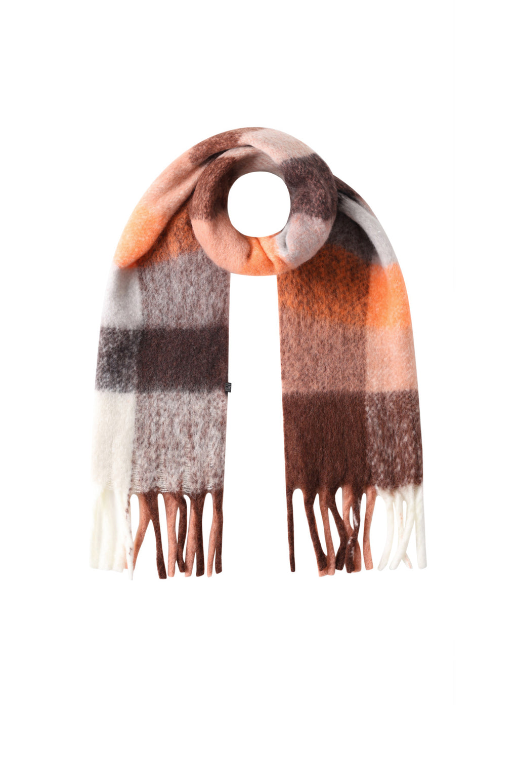 Bufanda con vibraciones coloridas