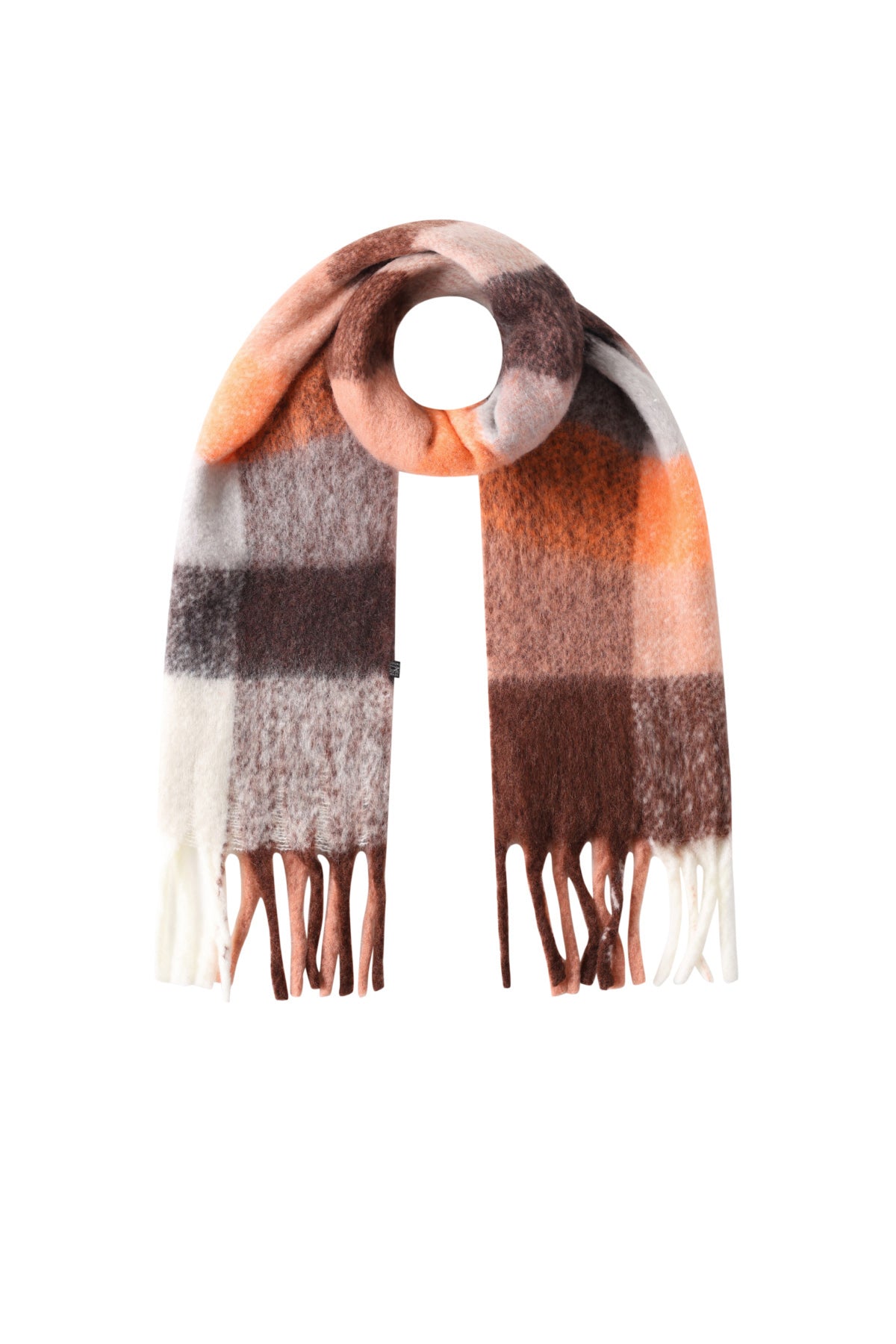 Bufanda con vibraciones coloridas