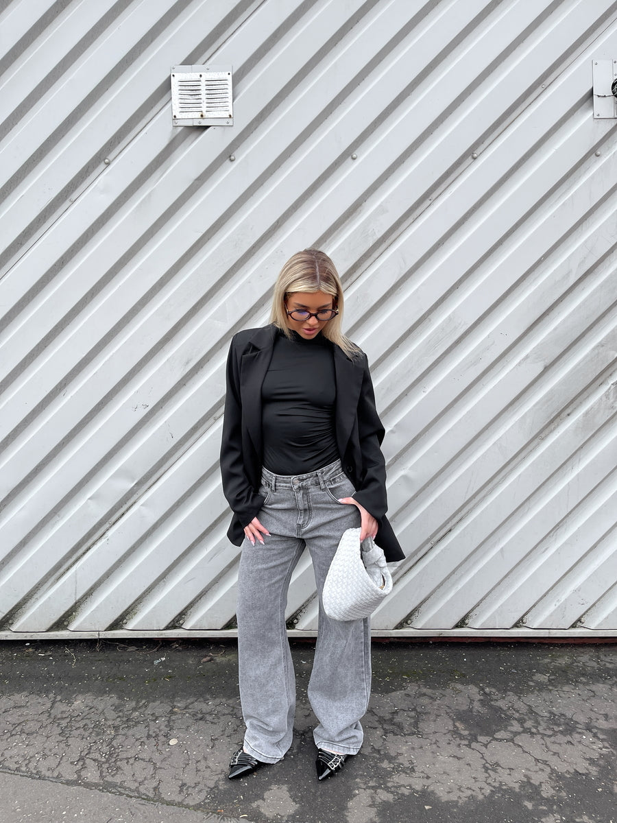 Vaqueros pierna suelta Moda