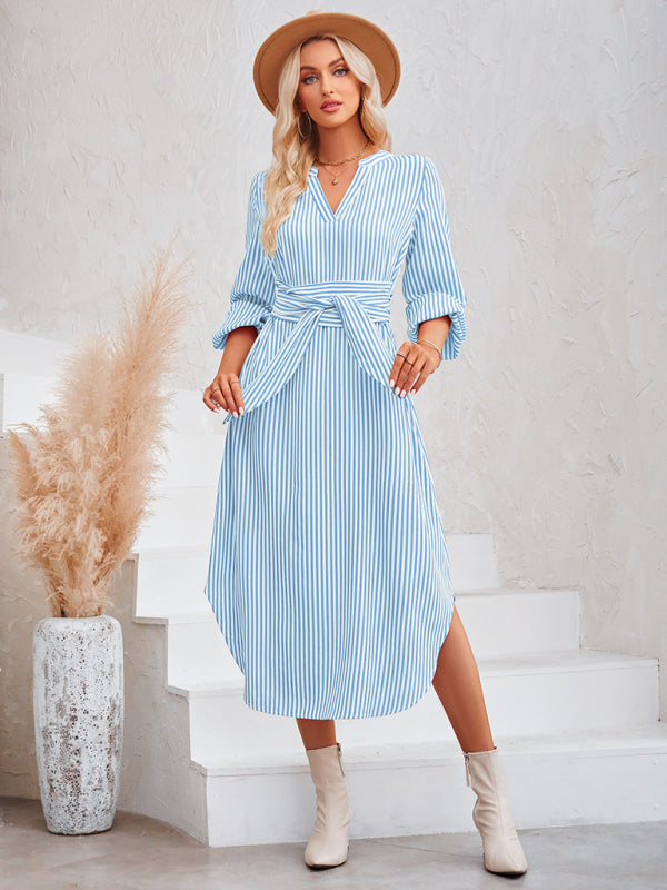 Casual shirt dress