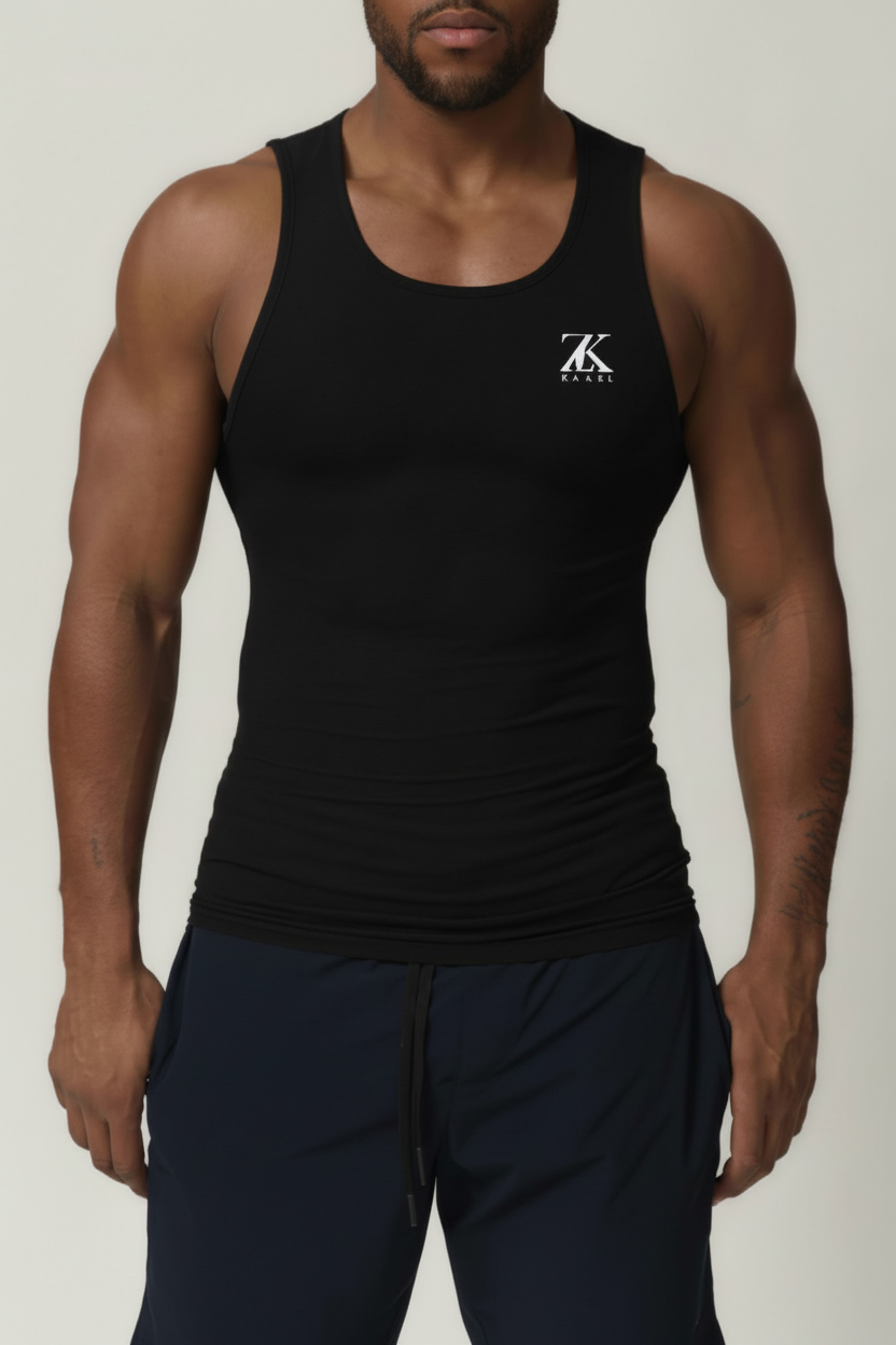 Camiseta ajustada de tirantes